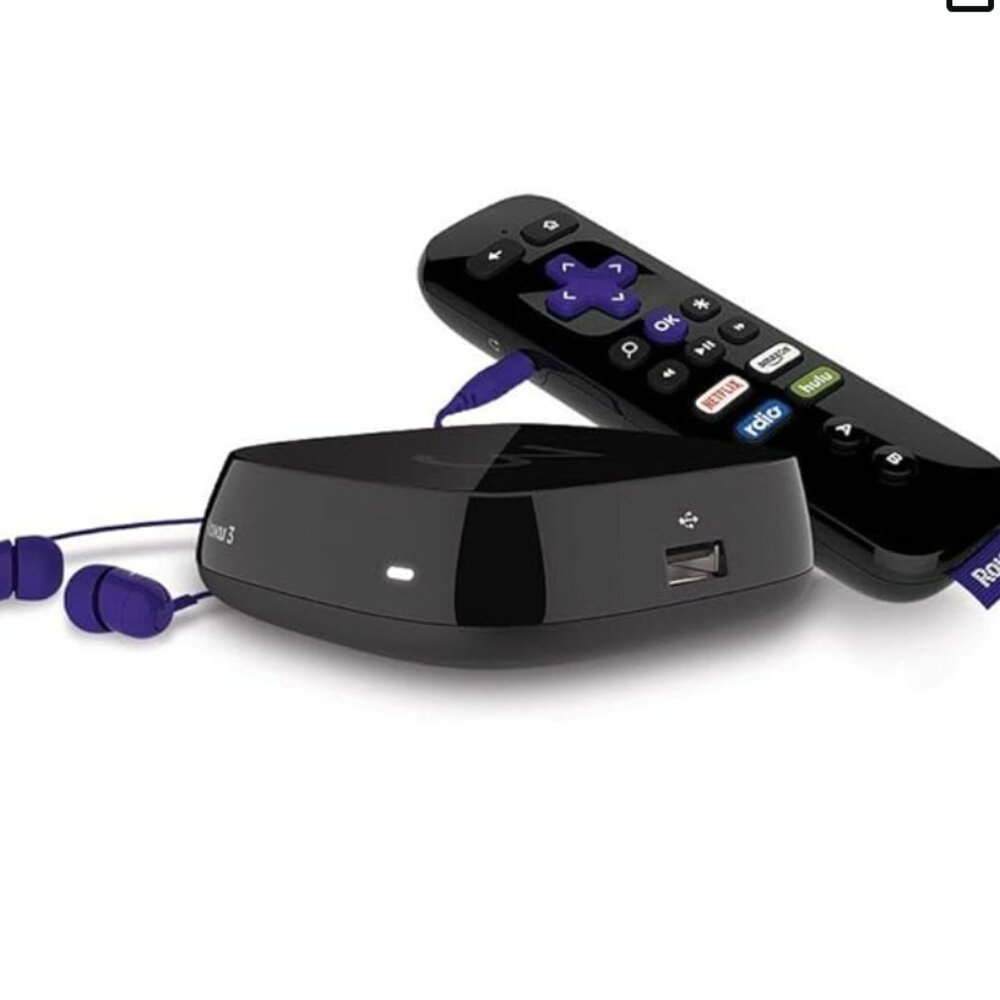 Roku 3 Streaming Media Player (4230R) with Voice Search
